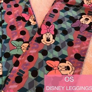 LuLaRoe Pants - LuLaRoe OS Leggings, NWT, Minnie Mouse LuLaRoe Pants - LuLaRoe OS Leggings, NWT, Minnie Mouse